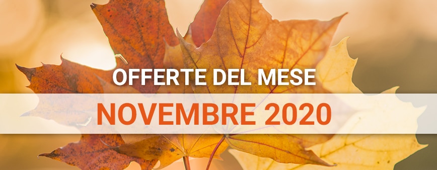 Offerte del mese Novembre 2020 su prodotti di irrigazione