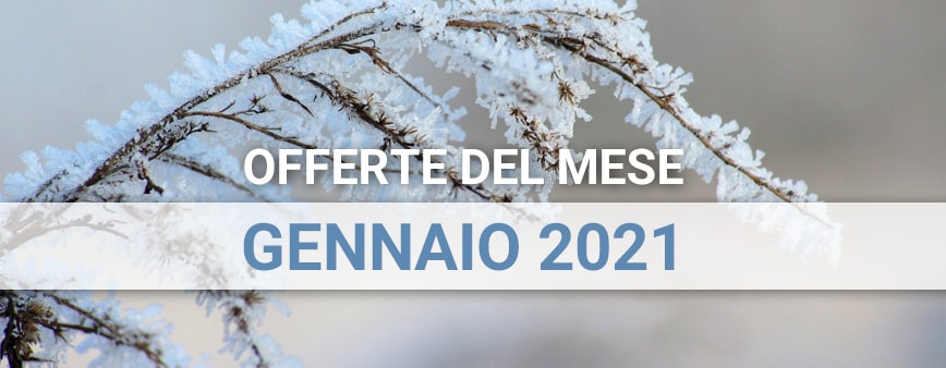 Offerte del mese Gennaio 2021 su prodotti di irrigazione