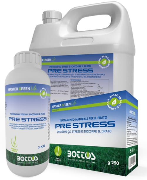 Concimi prato biostimolanti Bottos Master Green Life PRE STRESS